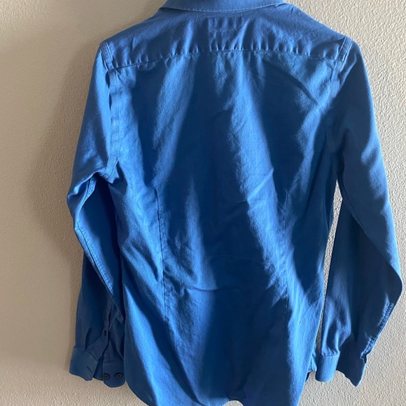 Express 1MX Mens Long Sleeve Button Down Shirt - Picture 4 of 4